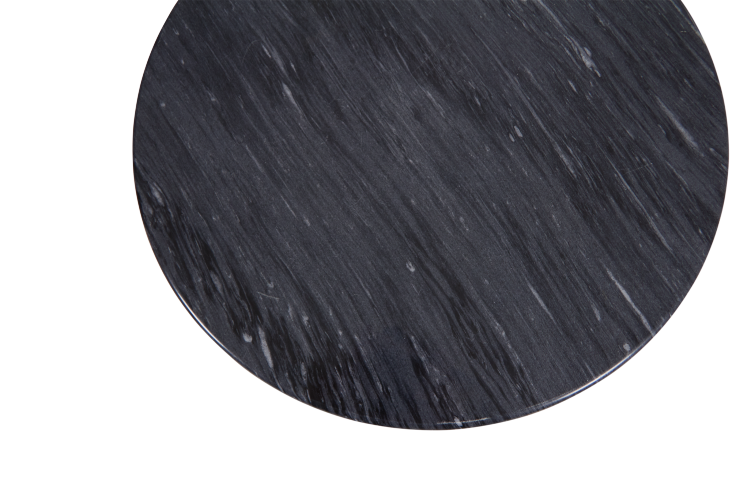 Loire cafébord Grå/sort