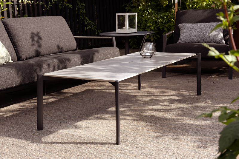 Lyra 2,5 sæder sofa  Sort/Teddy Black