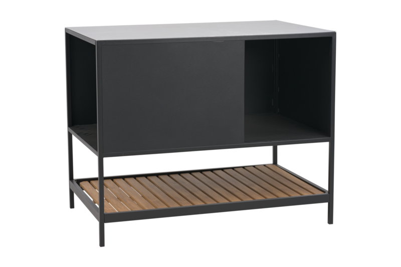 Prep udekøkken Sort