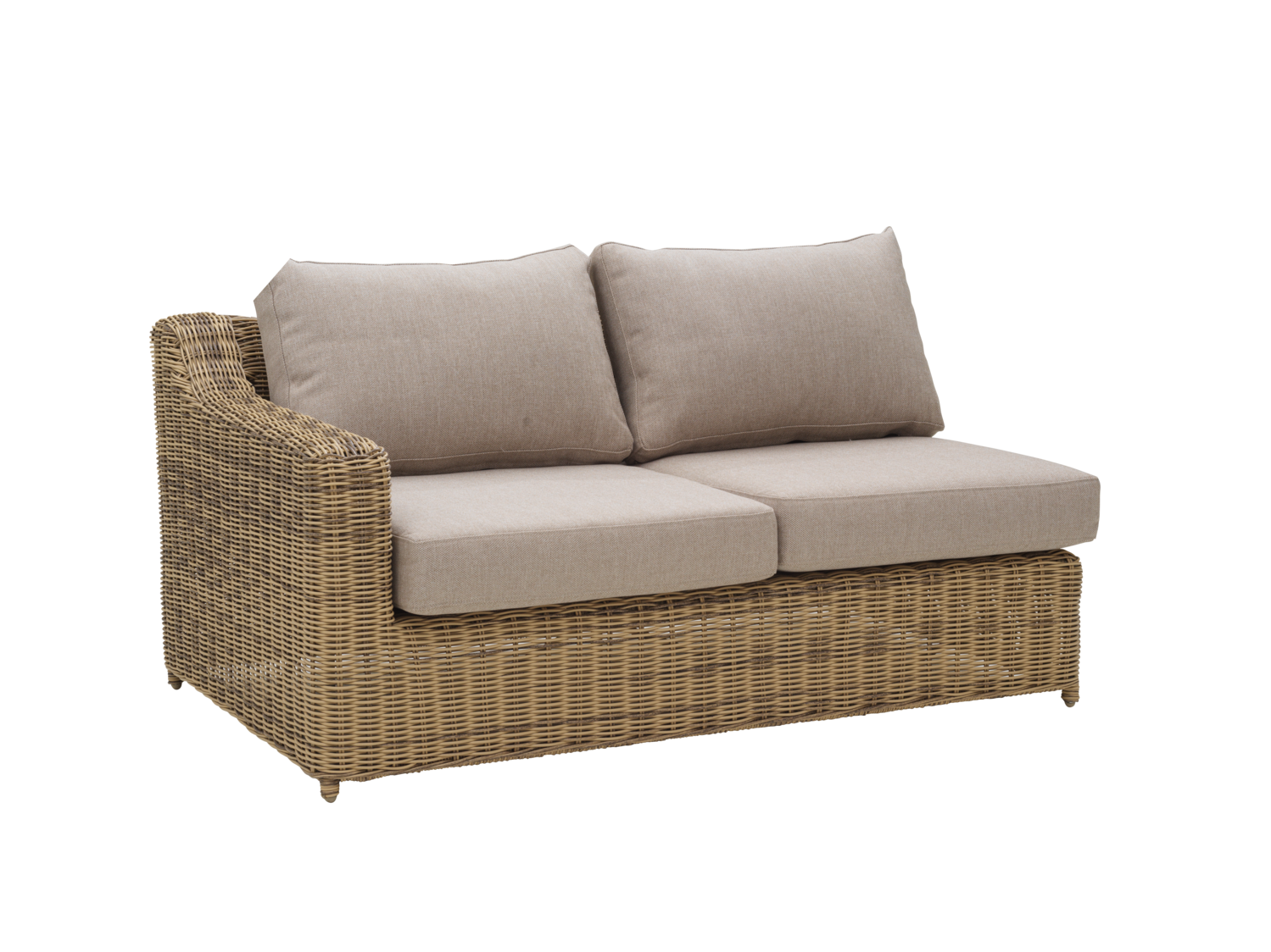 Glendon endestykke Rustic/Beige