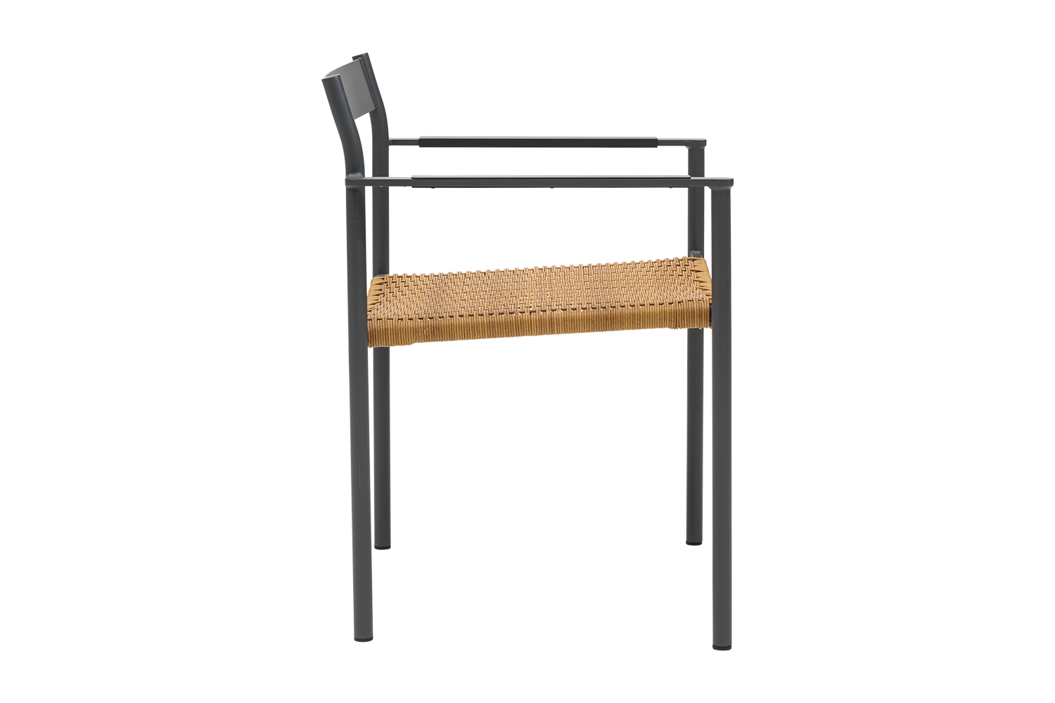 DK spisebordsstol Antracit/Natur