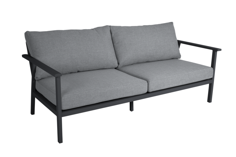 Samvaro 2,5-personers sofa Antracit/Pearl grey