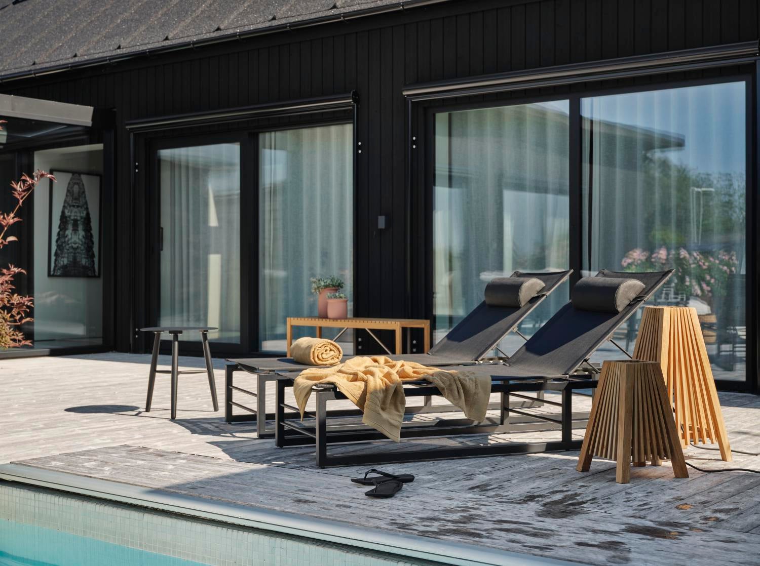 Vevi hvileseng Sort/sort