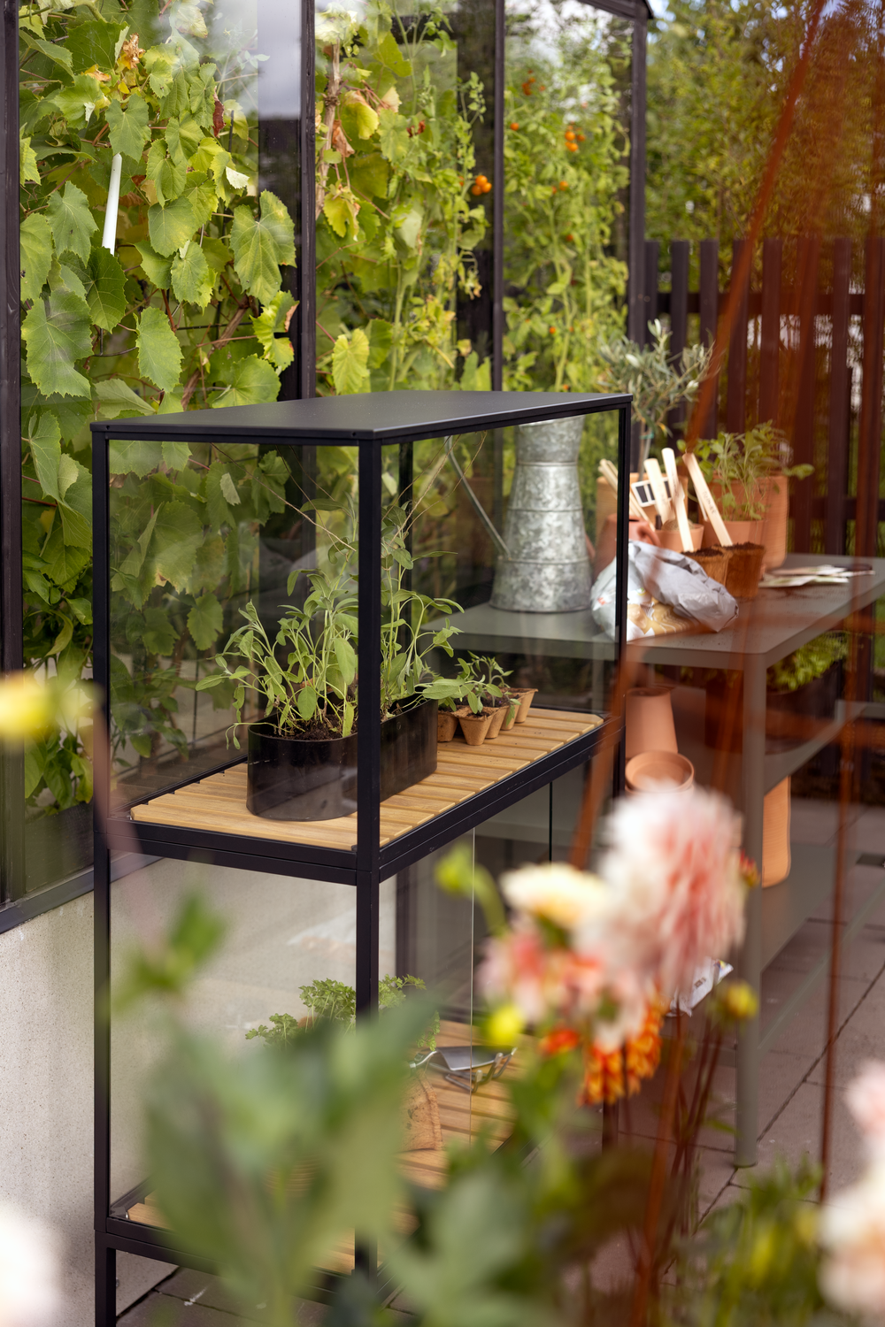 Grower Greens Planteskab Sort