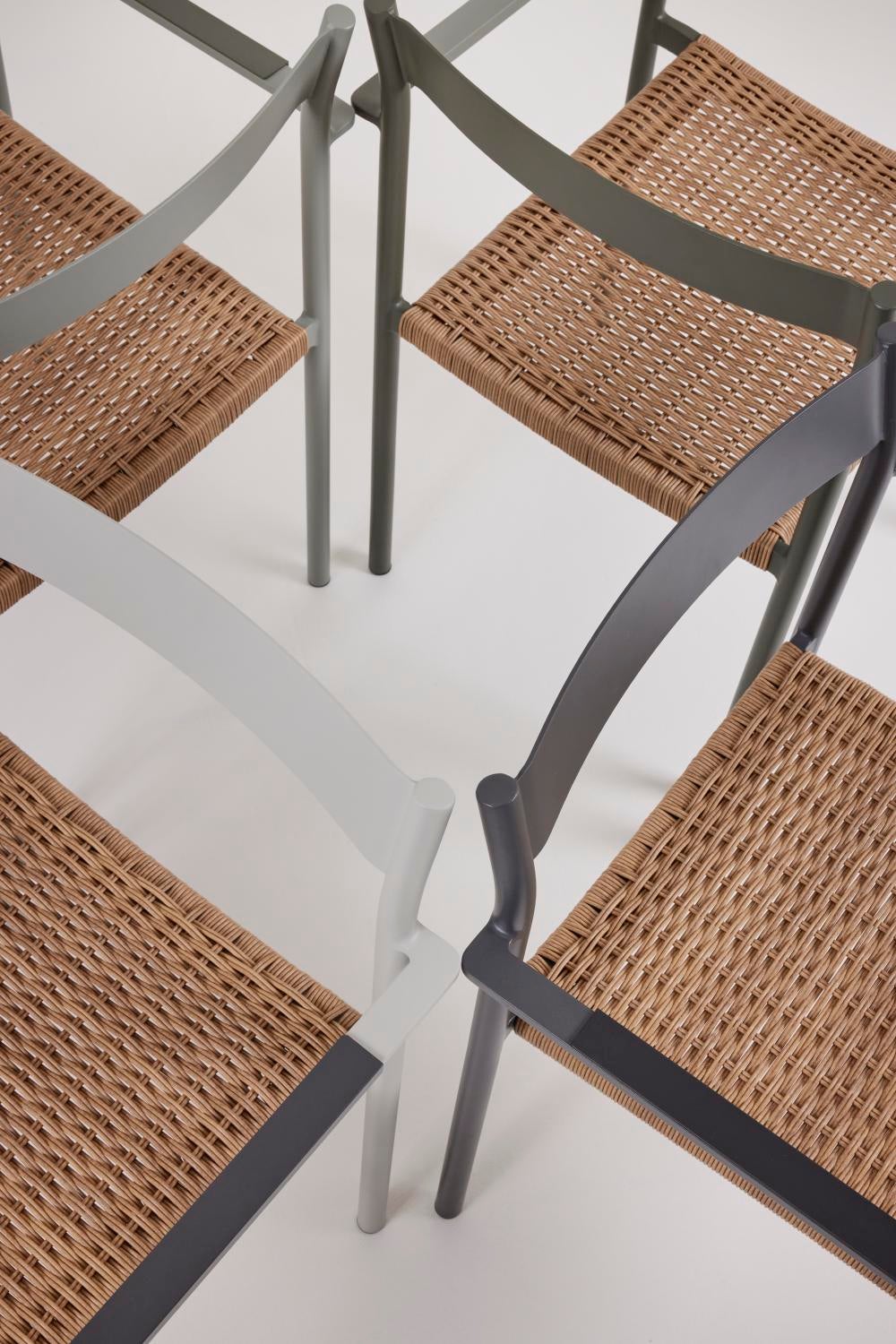 DK spisebordsstol Antracit/Natur