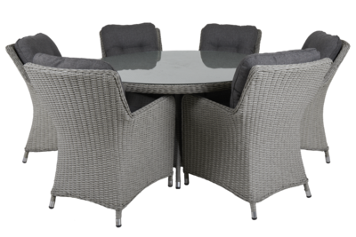 Hornbrook spisebordsstol Grå/grå