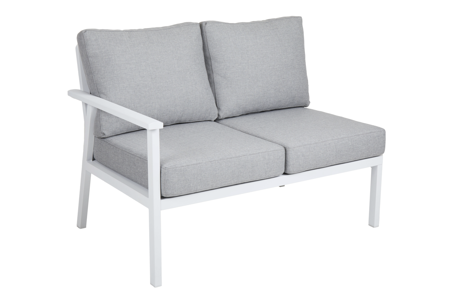 Samvaro High endestykke Hvid/Pearl grey