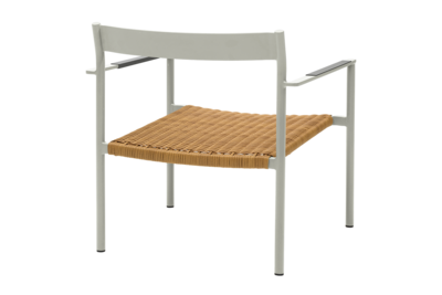 DK loungestol Light Grey/Natur