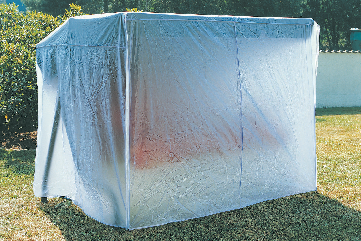 Møbel cover hængesofa Hvid