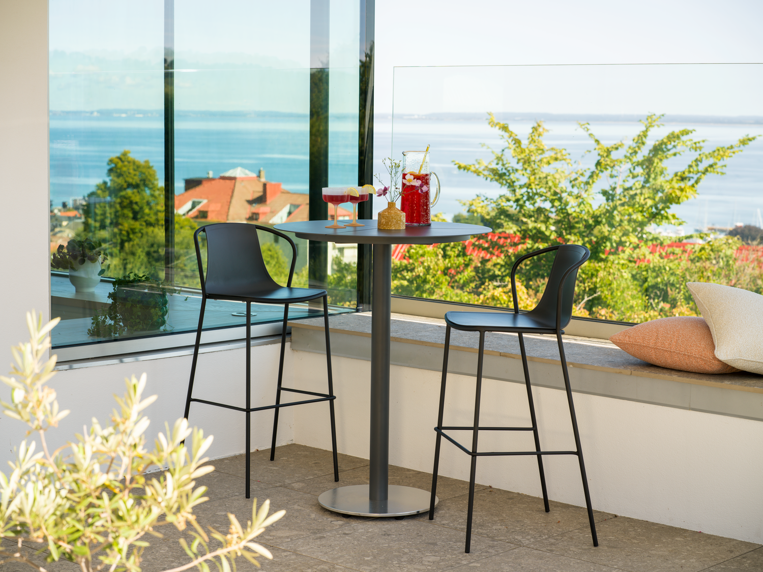 Kasia barstol Sort/sort