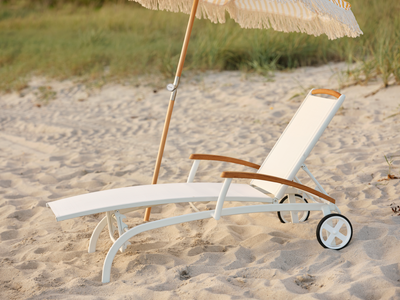 Gatsby parasol Yellow Stripe