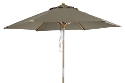 Trieste parasol Natur/taupe