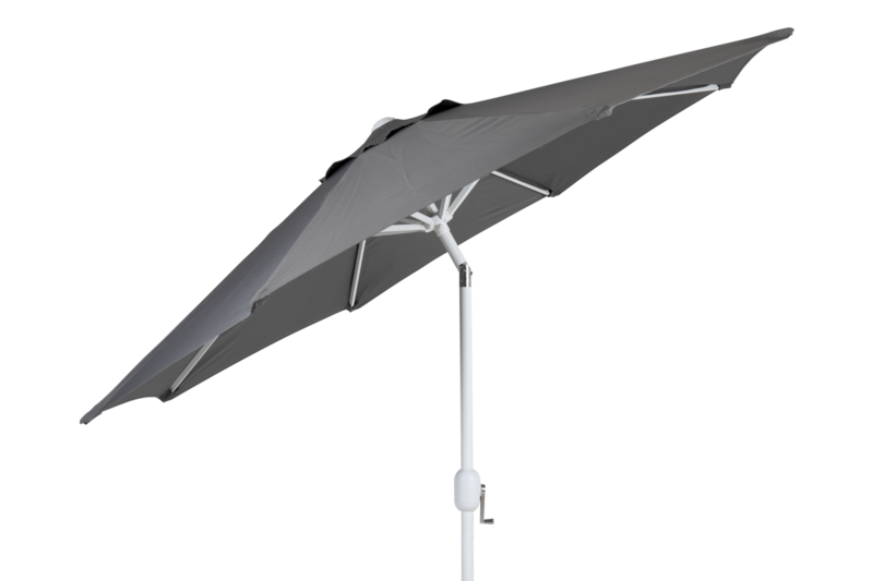 Cambre parasol Hvid/grå