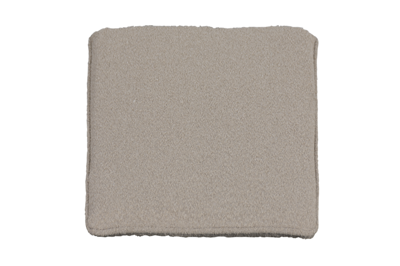 Frisk sædehynde Teddy Beige