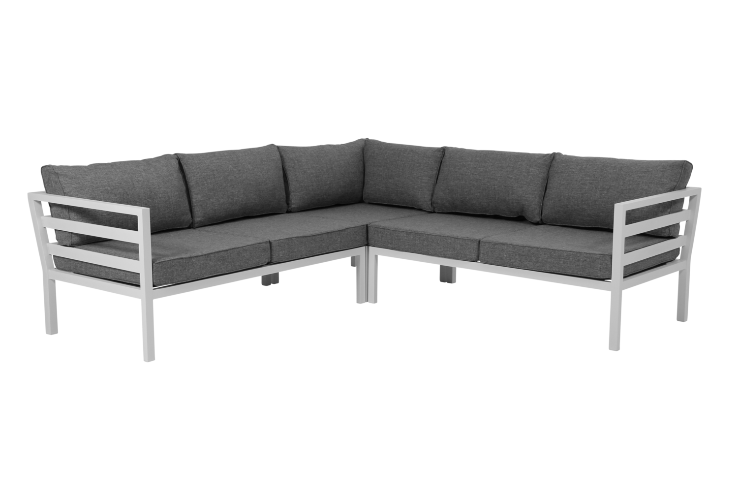 Weldon loungesæt Hvid/Grå