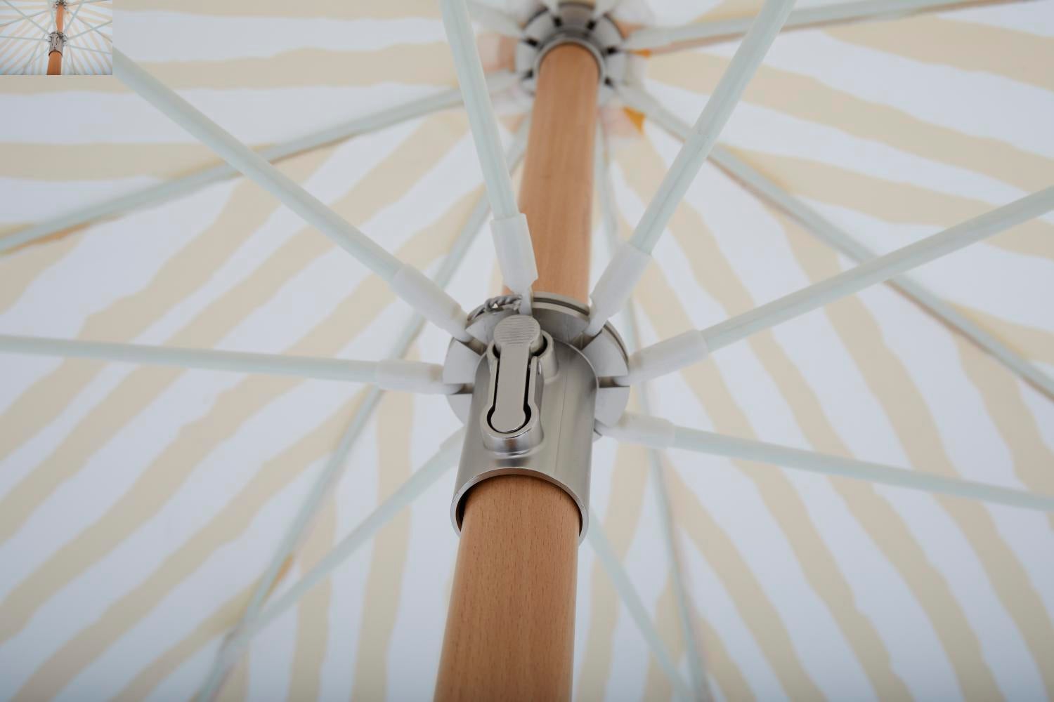 Gatsby parasol Yellow Stripe