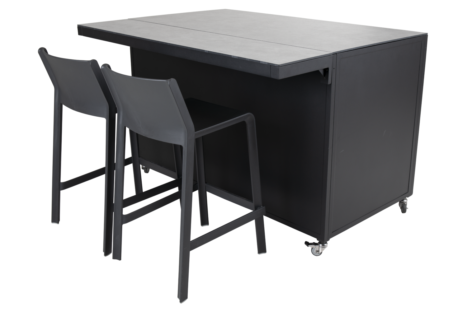 Fornax hylde Sort/grå