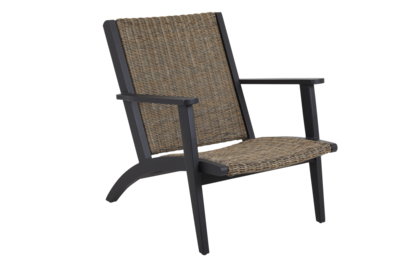 Kira loungestol Black_rustic