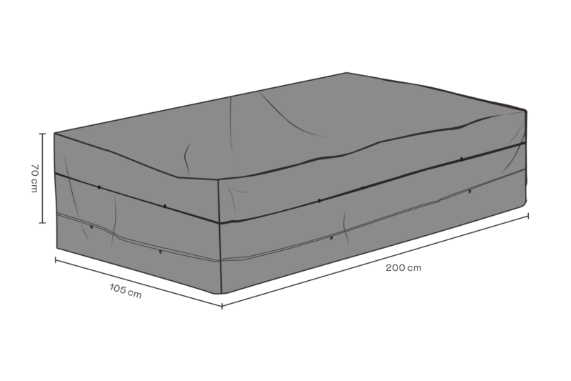 Møbel cover sofa Black-Waterproof