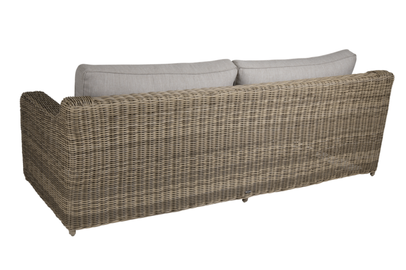 Glendon 3-personers sofa Rustik/beige