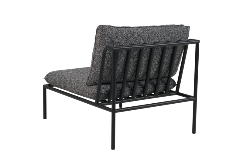 Collier midterste del Sort/Teddy Ant