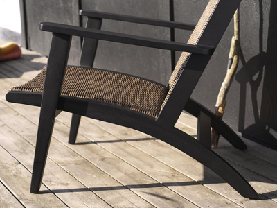 Kira loungestol Black_rustic