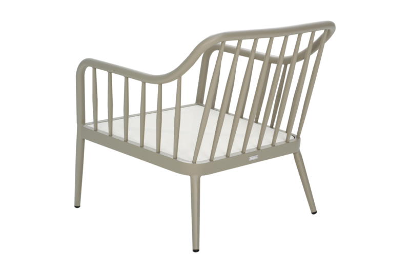 Coleville lænestol Khaki/Burlap Beige