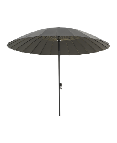 Shanghai parasol Aluminium/grå