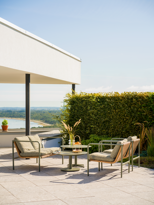 Motty 2-personers sofa Nordic Green/Teddy Verde