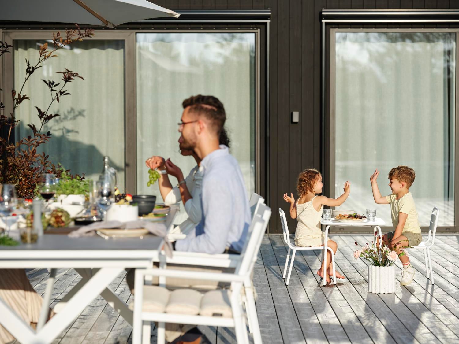 Nera børnebord Hvid