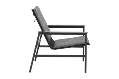 Soro loungestol Sort/Teddy Ant