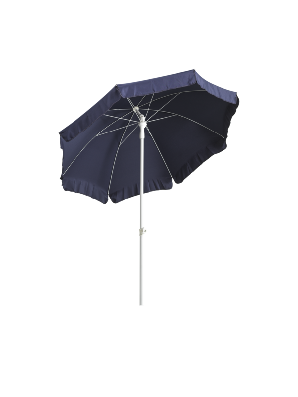 Follina parasol Hvid/blå