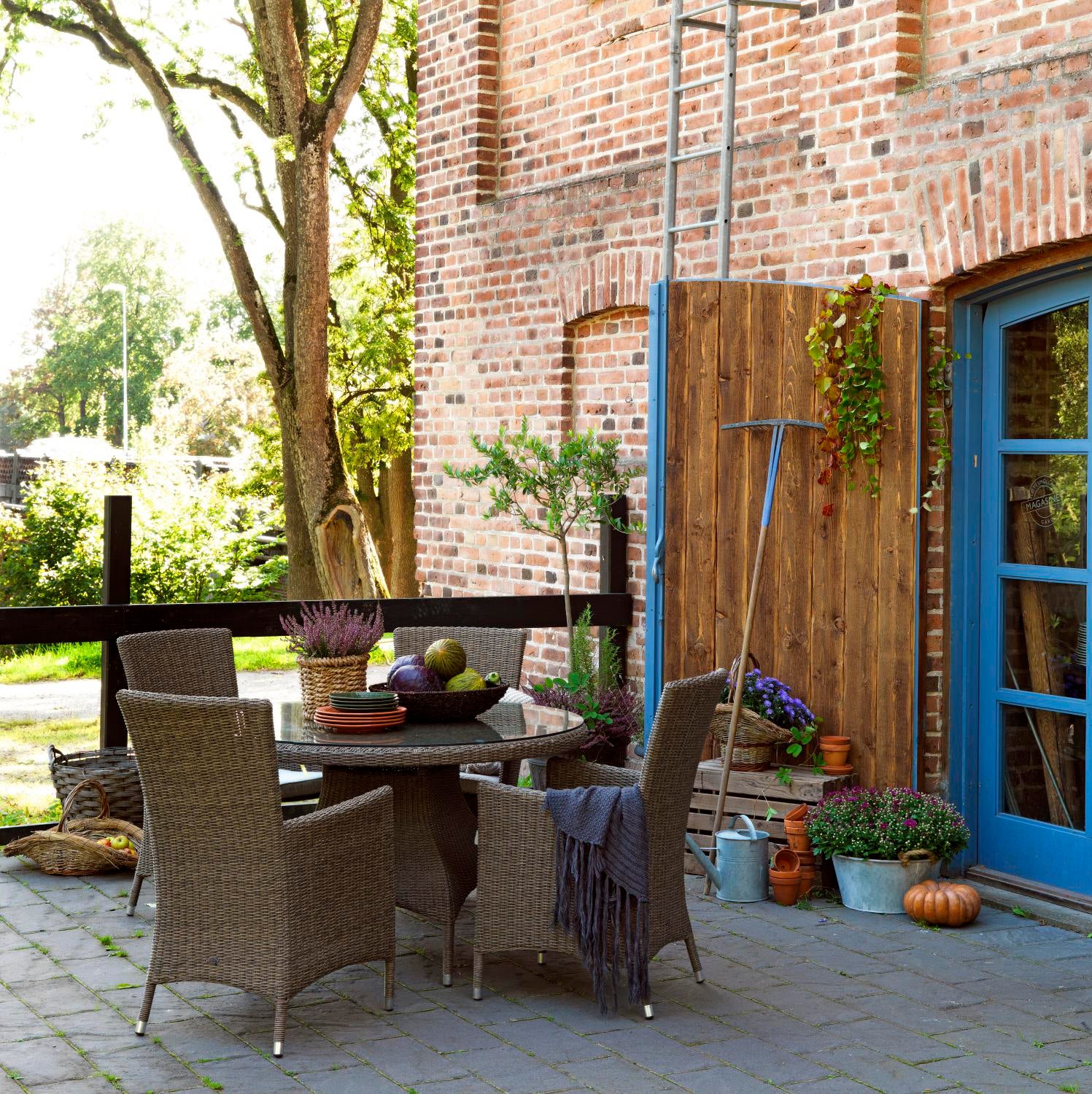 Ninja stol med armlæn Rustik