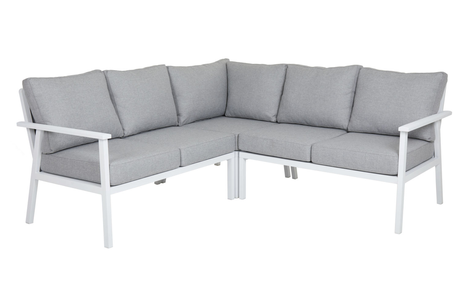 Samvaro High endestykke Hvid/Pearl grey