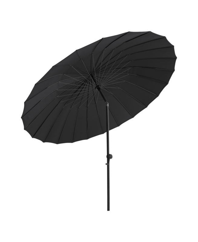 Shanghai parasol Antracit/grå
