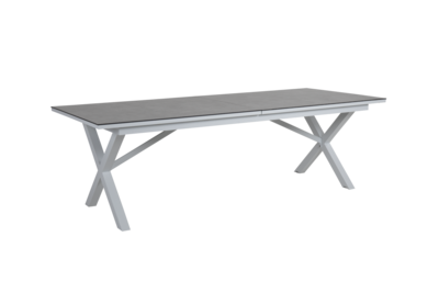 Hillmond spisebord Hvid/grå