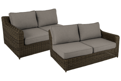 Glendon endestykke Dark Brown/Soft Moose