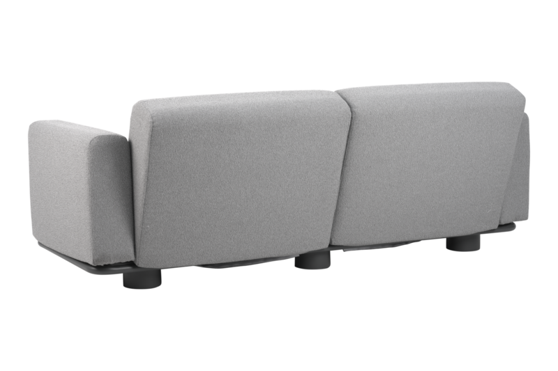 Bolster 2,5 sæder sofa  Antrasitt/Teddy Grey