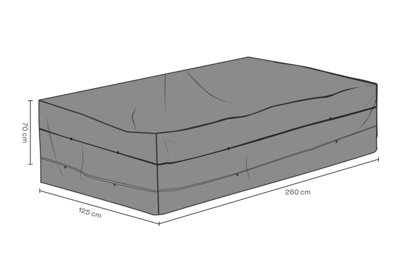 Møbel cover sofa Black-Waterproof