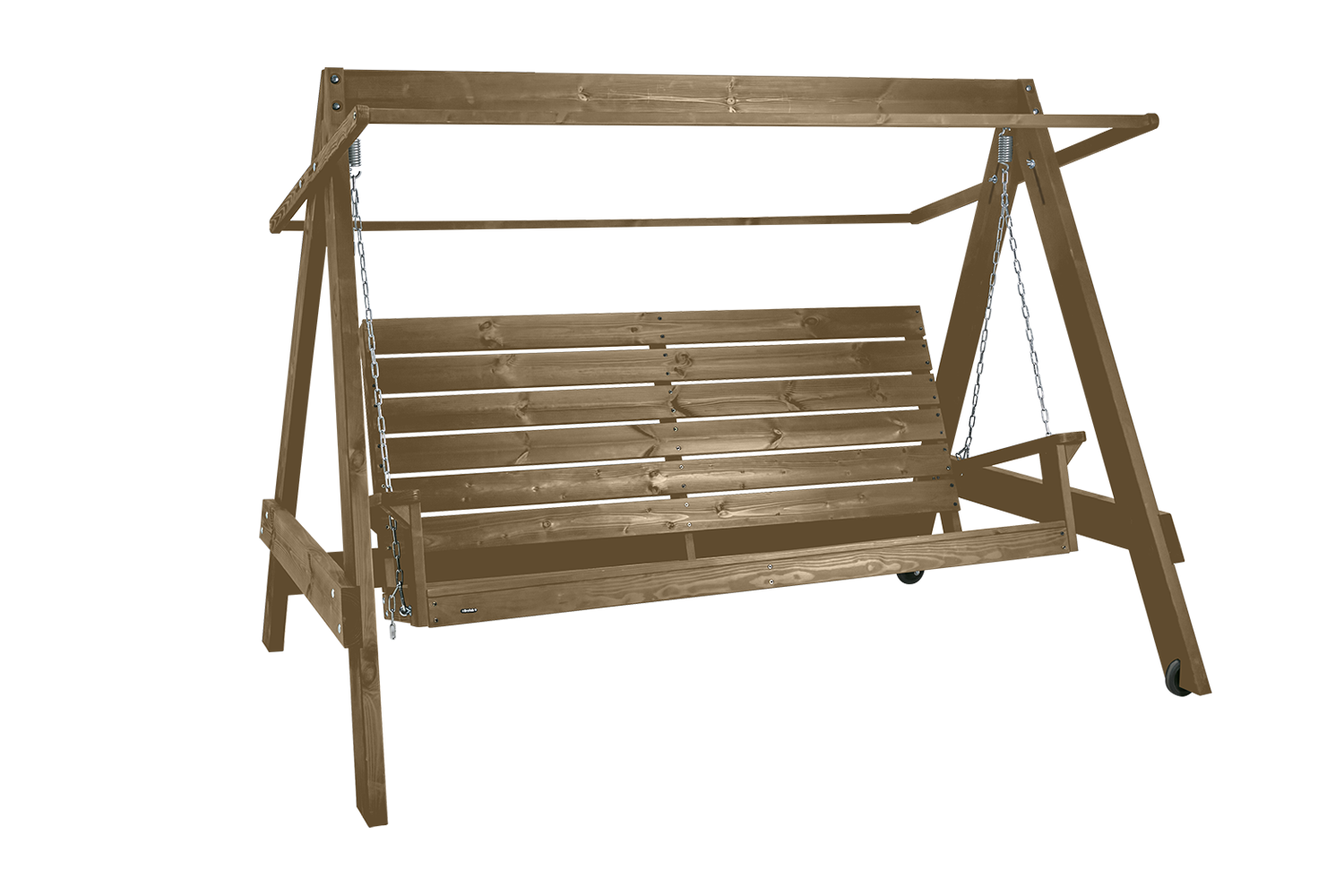 Kornhult hængesofa Brun