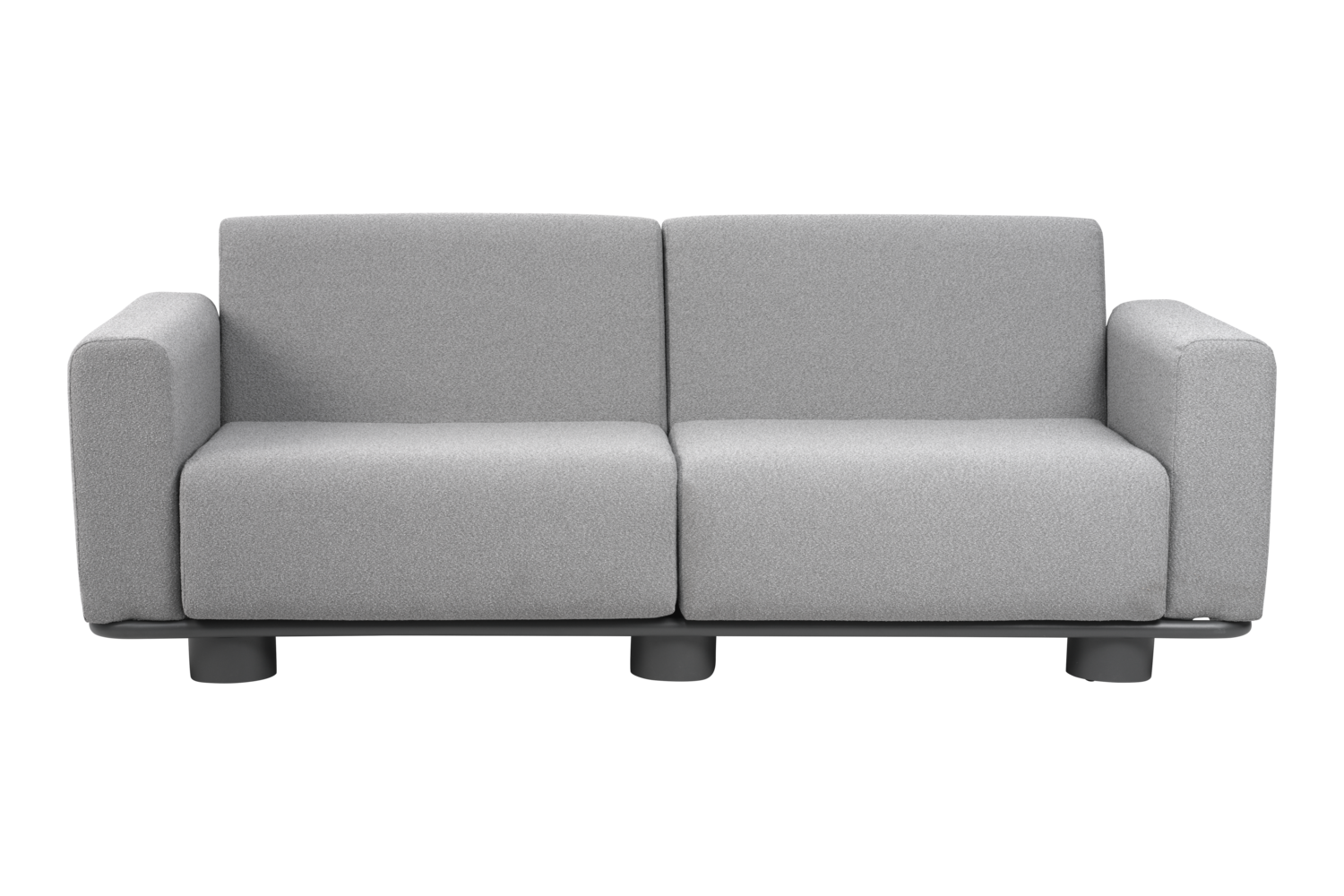 Bolster 2,5 sæder sofa  Antrasitt/Teddy Grey