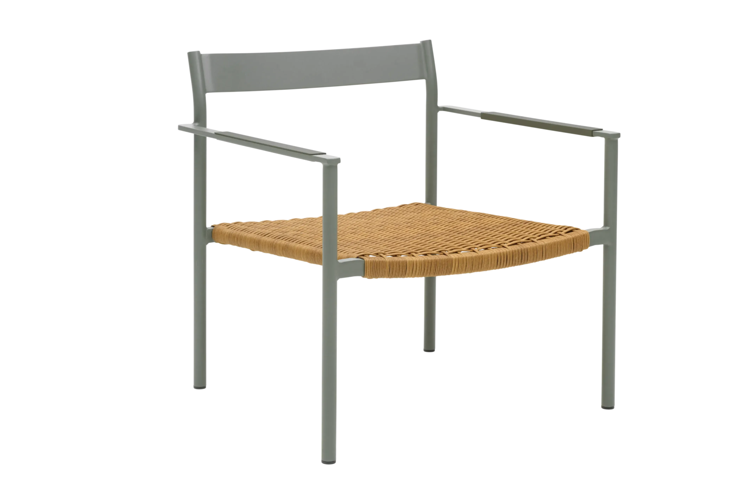 DK loungestol Dusty Green/Natur