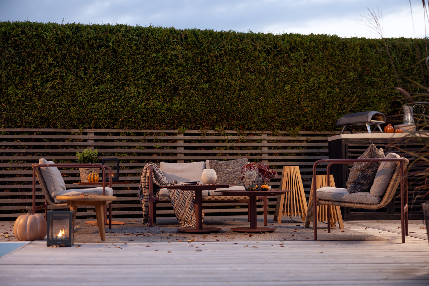 Motty lænestol Zin Red/Teddy Beige