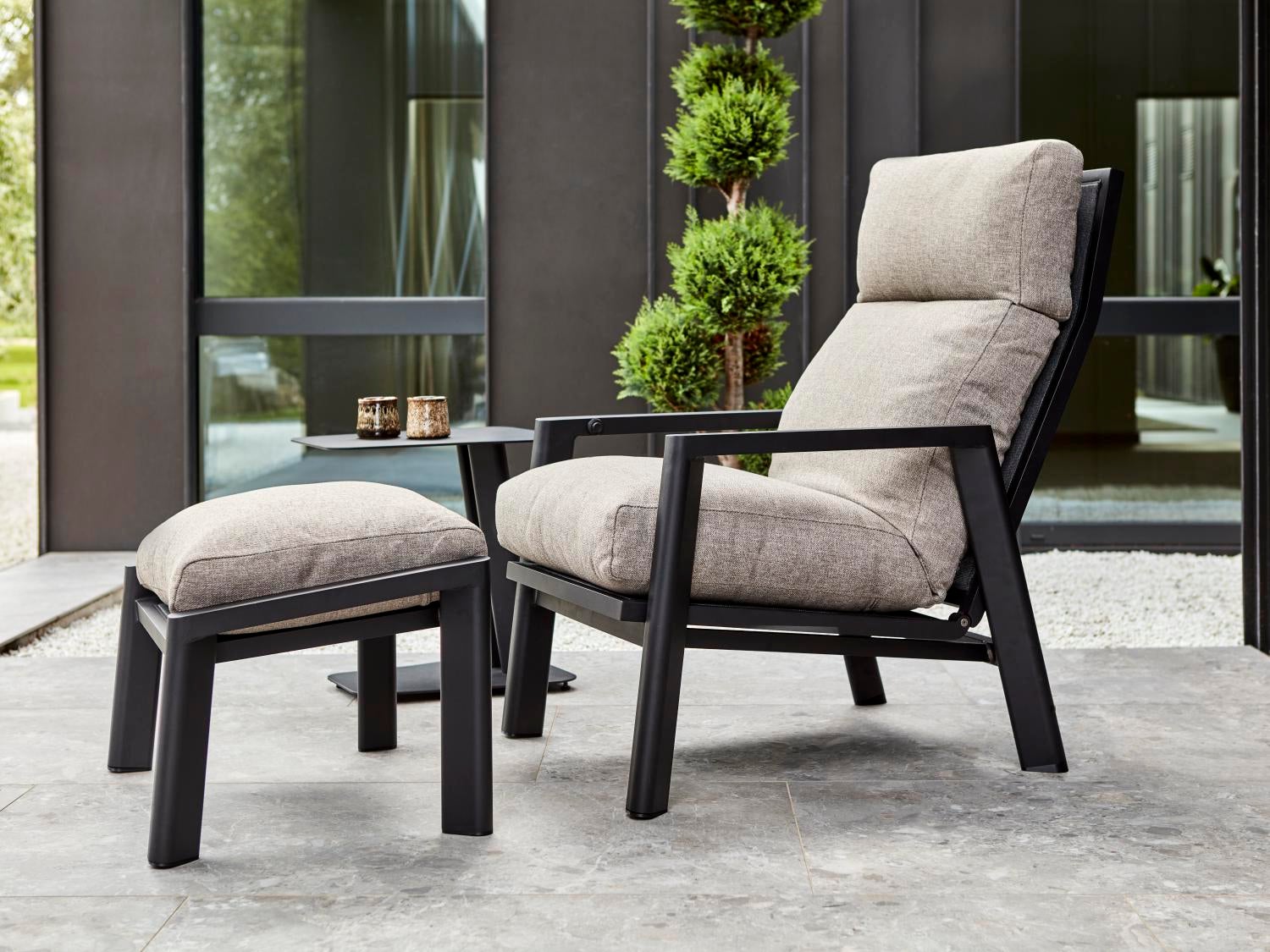 Slide positionslænestol Black_Ash