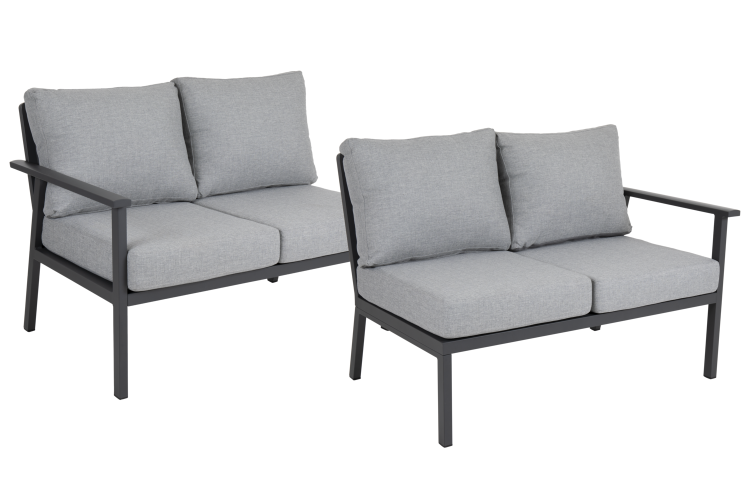 Samvaro High endestykke Antracit/Pearl grey