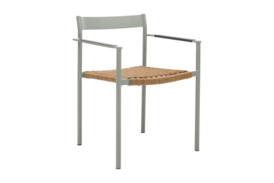 DK spisebordsstol Light Grey/Natur