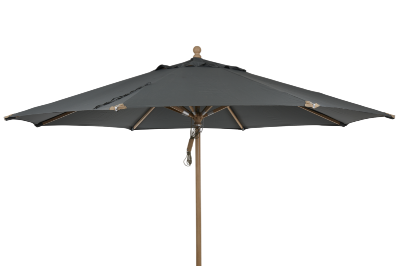 Parma parasol Natur/grå