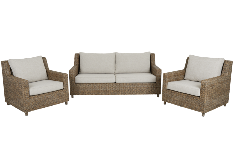 Sandkorn 2,5-personers sofa  Natur/beige