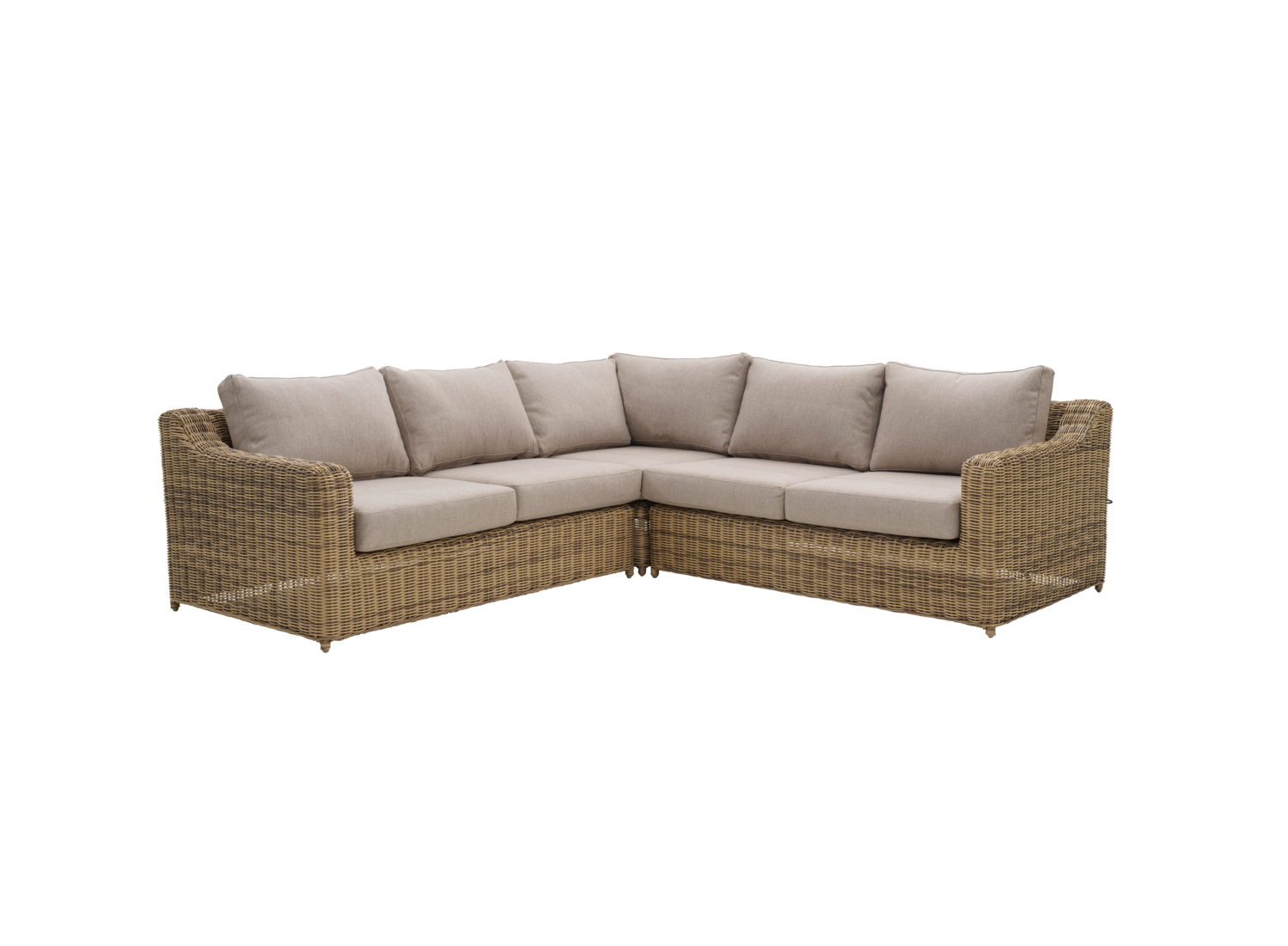 Glendon endestykke Rustic/Beige