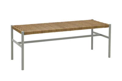 DK bænk Light Grey/Natur
